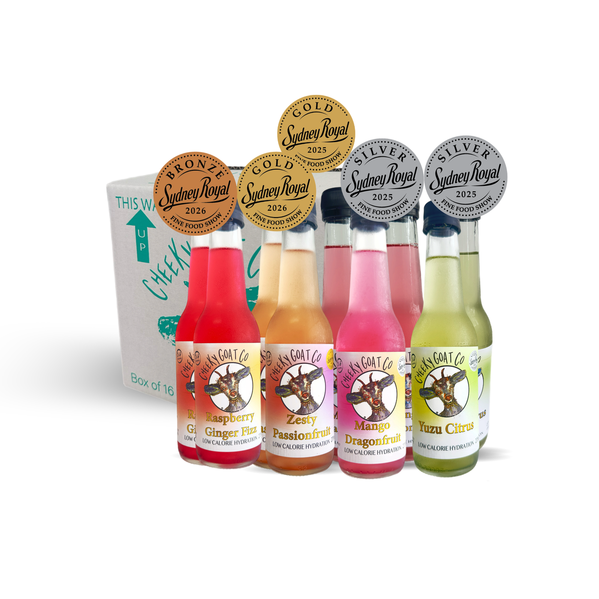 MOCKTAILS MIXED 275ml x 16 (4 of each Flavour)