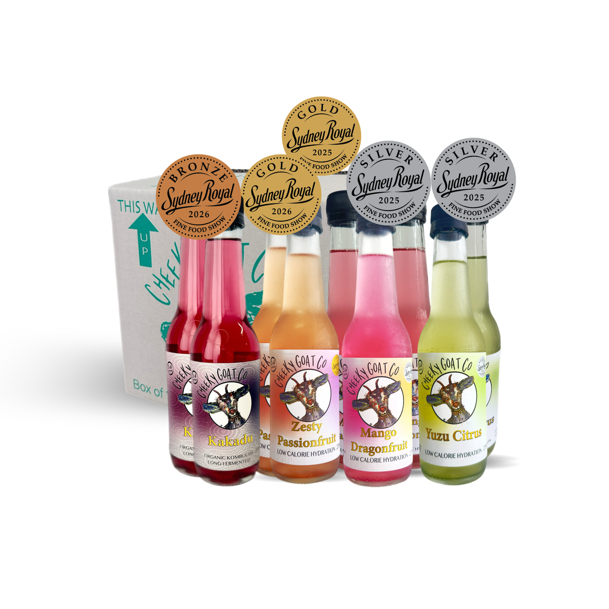 FAVOURITES MOCKTAILS MIXED 275ml x 16 (4 of each Flavour)